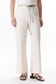 PANTALON LINO LYRIO BEIGE