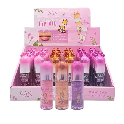SAS Brillo labial 3 tonos Sas Brillo Labial 3 Tonos