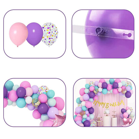 Set Globos Feliz Cumpleaños N16 Unicornio+Cartel 108p Set Globos Feliz Cumpleaños N16 Unicornio+Cartel 108p