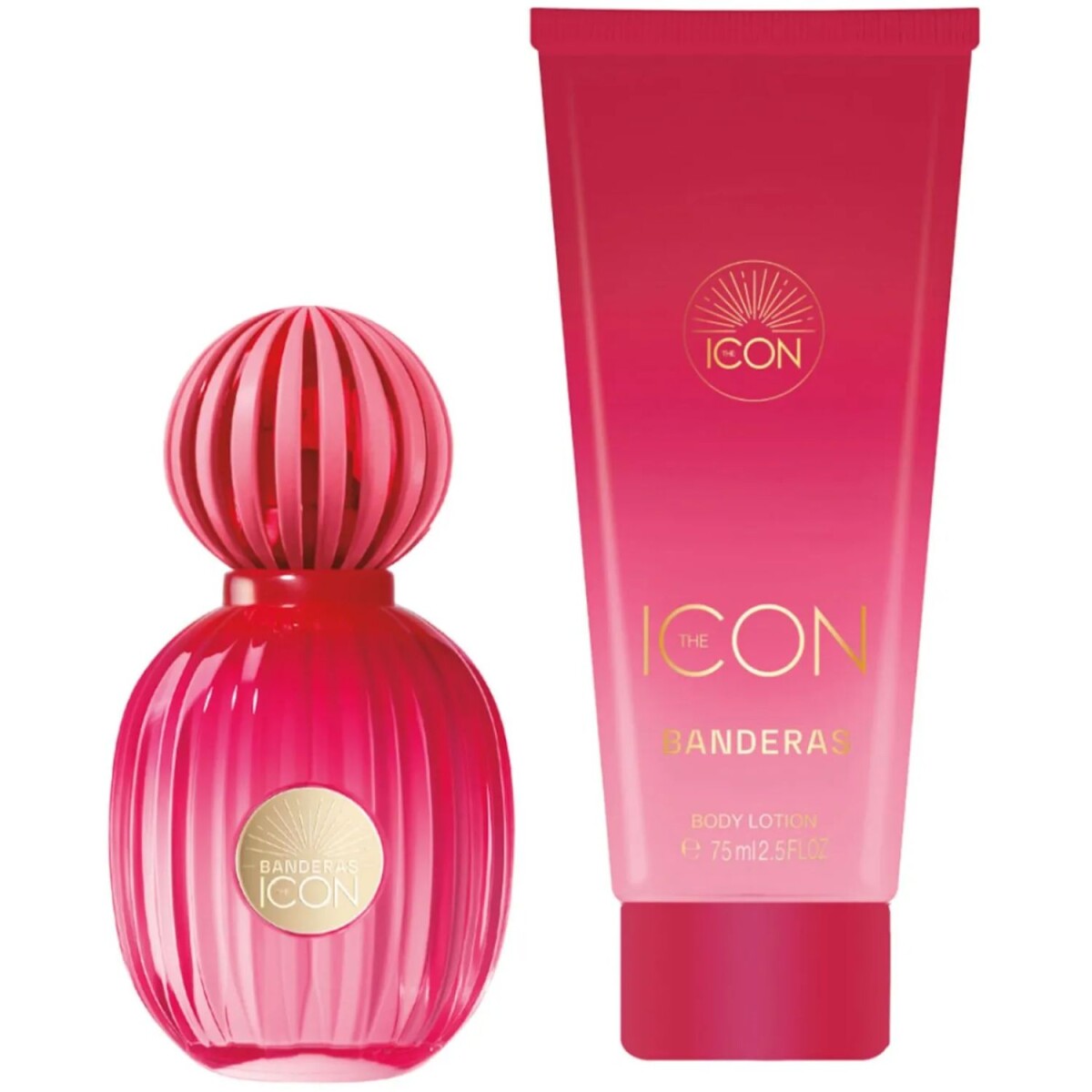 Set Perfume Antonio Banderas Icon EDP 50ml + Body Lotion 75ml 