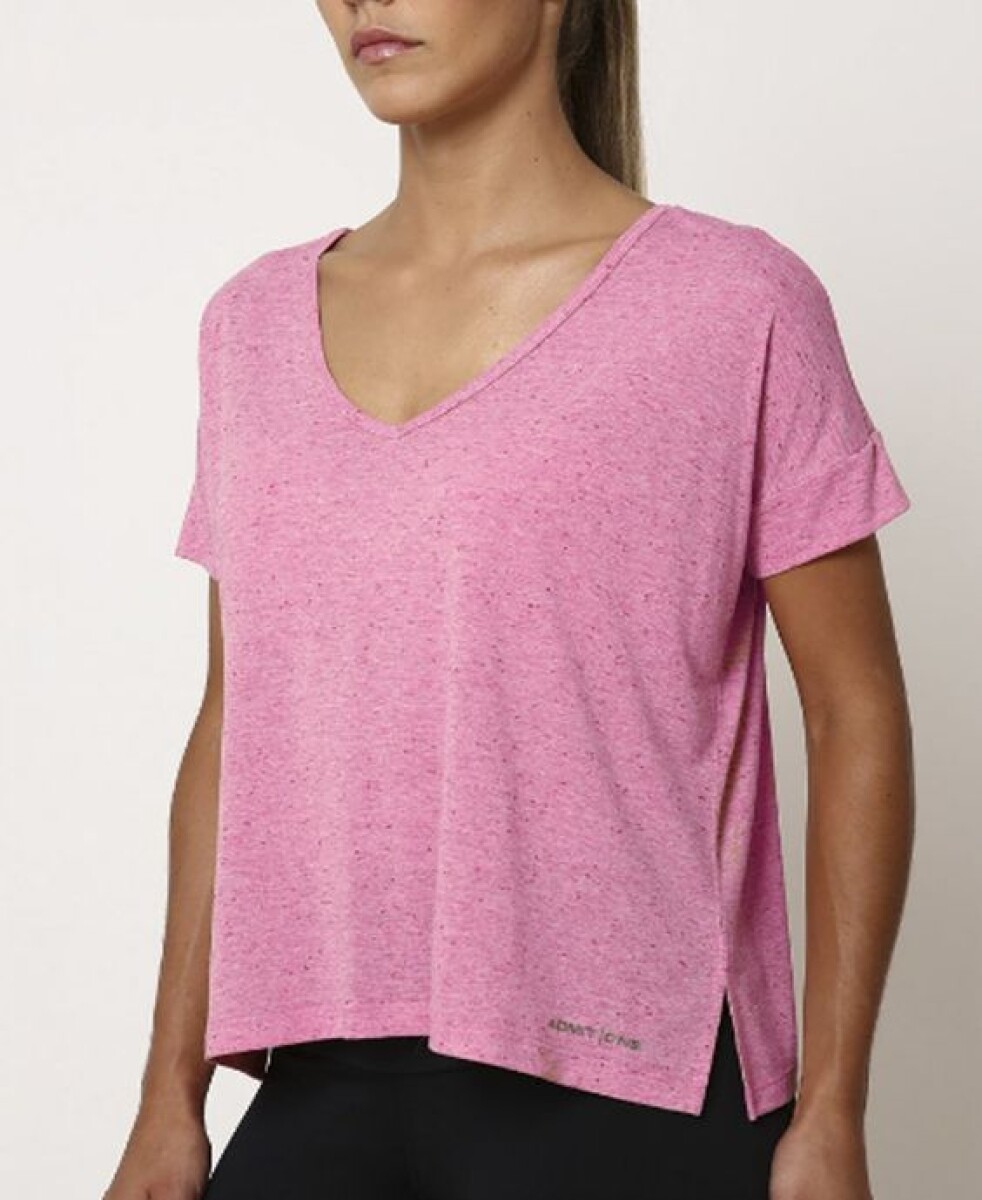 Buzo manga corta Claudia - rosado 