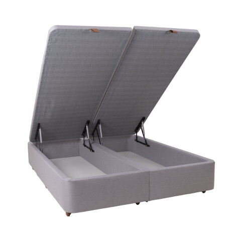BOX BAÚL MADERA GRIS PREMIUM
