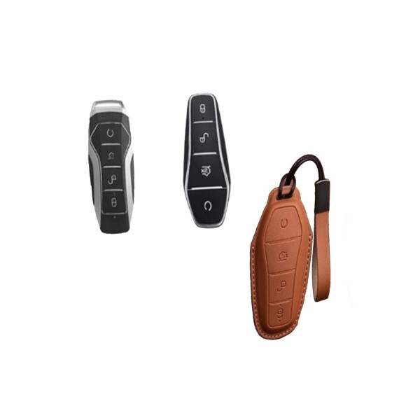 Protector De Llave Para Byd E2 Color Marrón Protector De Llave Para Byd E2 Color Marrón