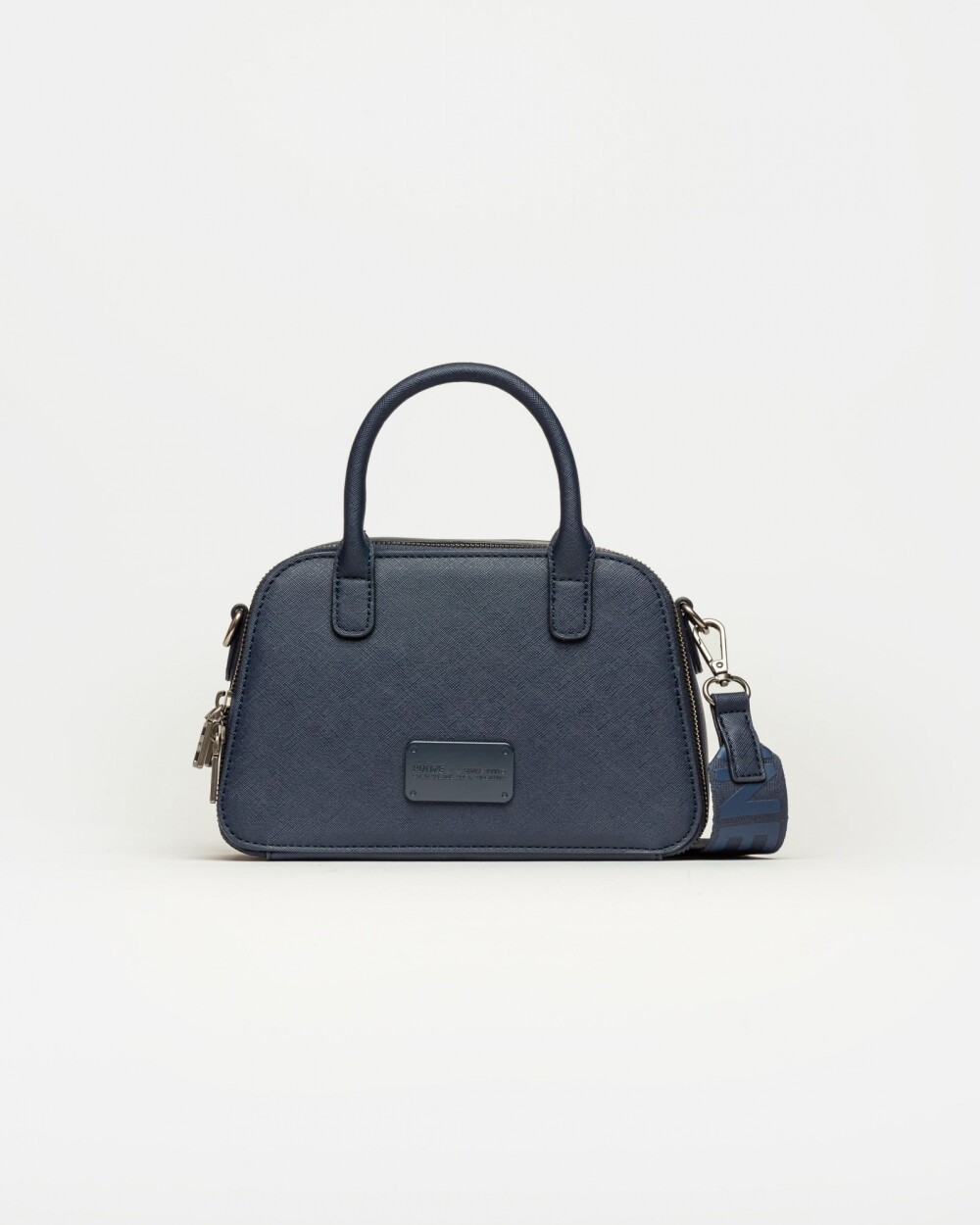 Cartera de mano New Penny en efecto cuero zaffiano Azul