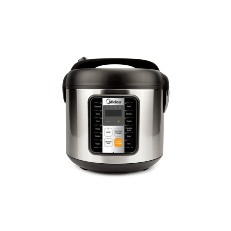 Olla Electrica Multifuncion Midea 5Lmb-Rs5010W2 Negra/Plateada