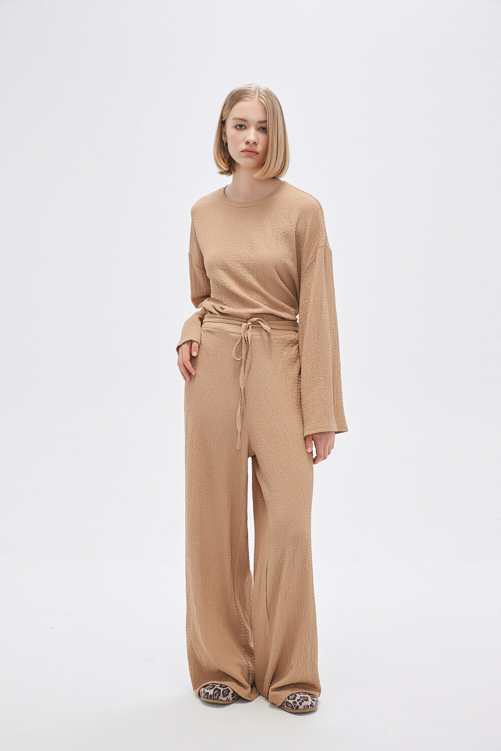 Pantalon Rellys Beige Oscuro