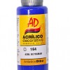 PINTURA ACRILICA ARTISTICA DIBU 60 ML. DIFERENTES COLORES COLOR AZUL ULTRAMAR 164