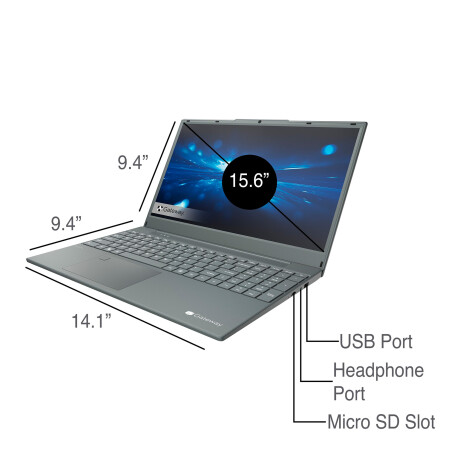 Gateway - Notebook GWNR71517 - 15,6" Ips. Amd Ryzen 7 3700U. Radeon Rx Vega 10. Windows 11. Ram 8GB 001