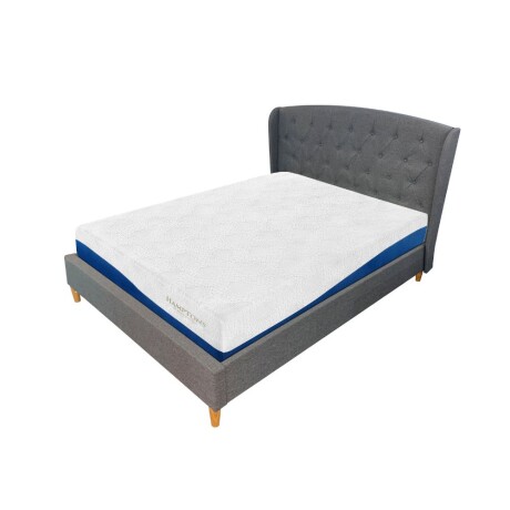 Sommier queen HAMPTONS Hybrid Memory Foam con respaldo Sommier queen HAMPTONS Hybrid Memory Foam con respaldo