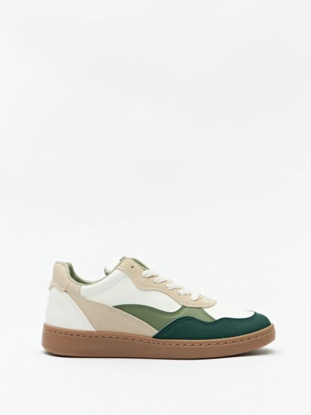 CALZADO PADDOCK ANDARA VERDE GRIS