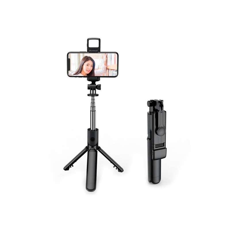 Palo selfie bluetooth S03-S con trípode y luz led Palo Selfie Bluetooth S03-s Con Trípode Y Luz Led