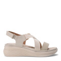 Sandalias de Mujer Lady Confort Shelton Beige Claro