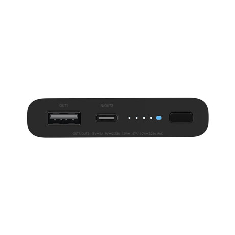 MI POWER BANK CARGA INALAMBRICA 10W 10000 MAH XIAOMI Negro