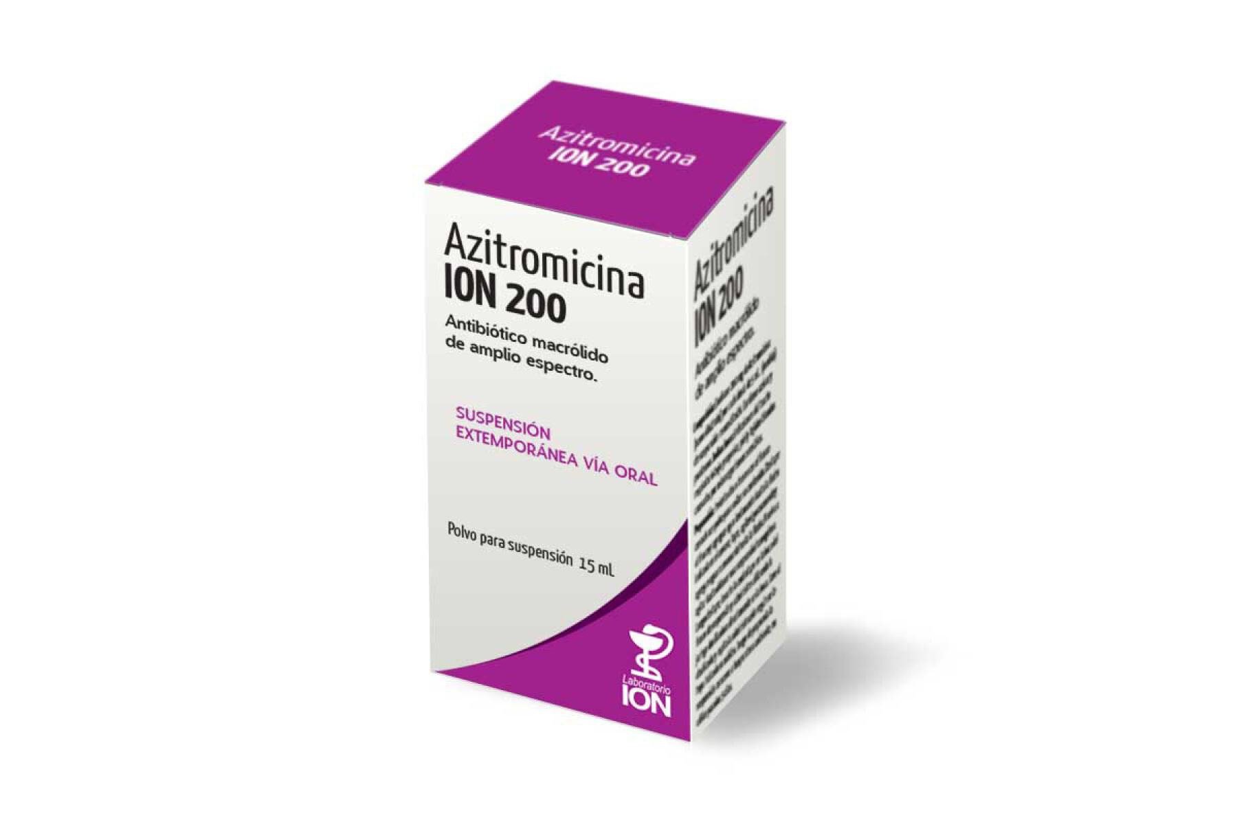 Azitromicina ION 200mg Suspensión 15ml 