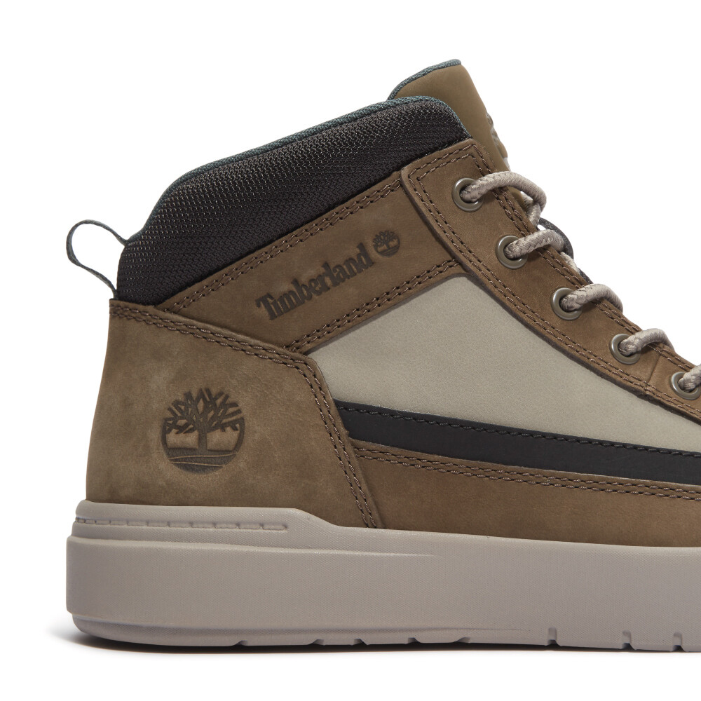 Zapatillas Allston Mid Hombre Dark Brown Nubuck