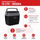 Conservadora térmica 12 lts NEGRO