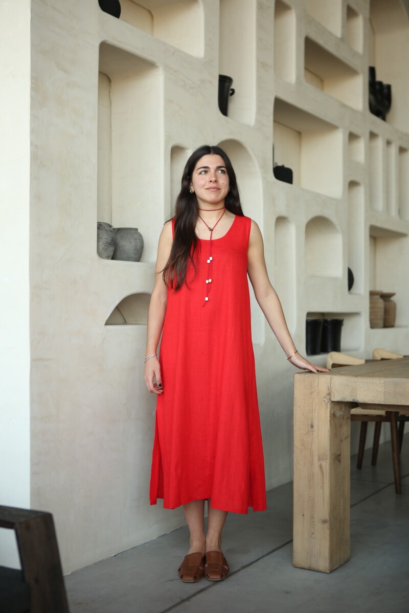 VESTIDO ALLEGRA SS24 Rojo