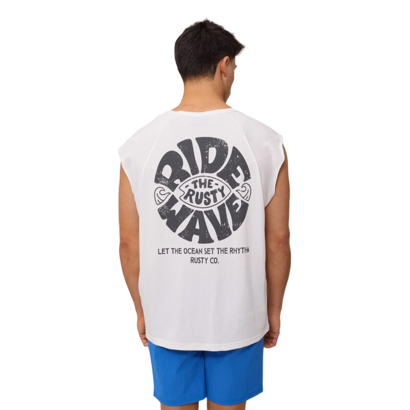 Musculosa Rusty Miro - Blanco Musculosa Rusty Miro - Blanco