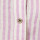 CAMISA DE LINO CUELLO MAO Lila Oscuro