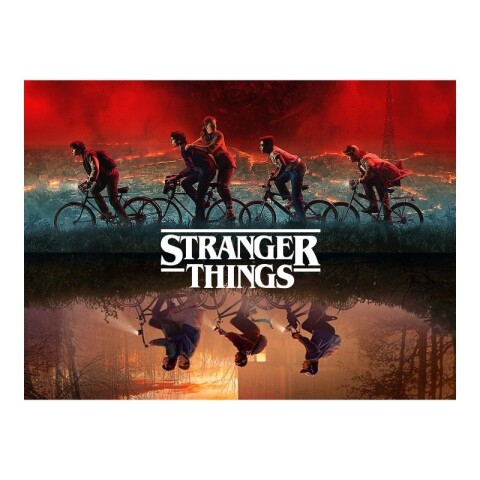 Lámina Stranger Things Stranger Things Bici Rect.