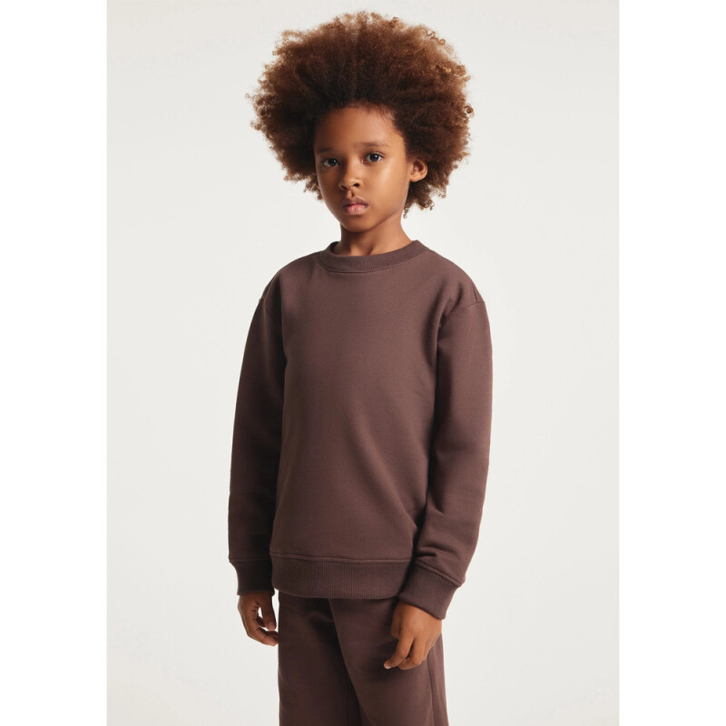 BLUSAO INFANTIL MARROM