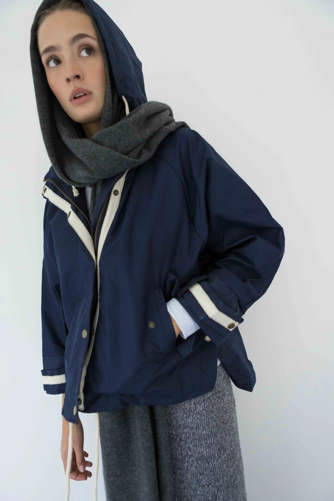 Rainy Jacket azul marino xs/s