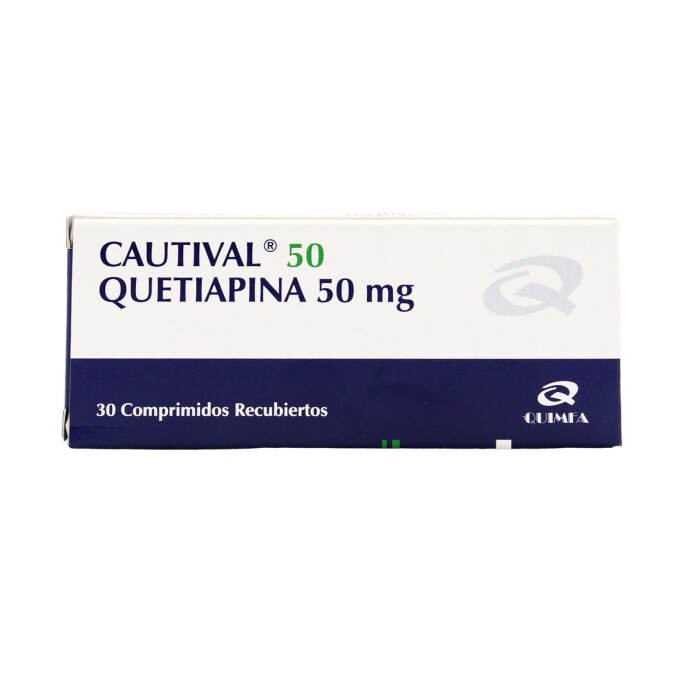 CAUTIVAL 50 MG. CJ X 30 COMP. REC. única