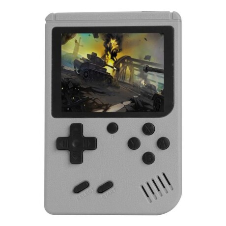 CONSOLA DE JUEGOS PORTATIL GRIS + JOYSTCK GRIS