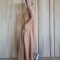 Vestido Formentera Lino Camel