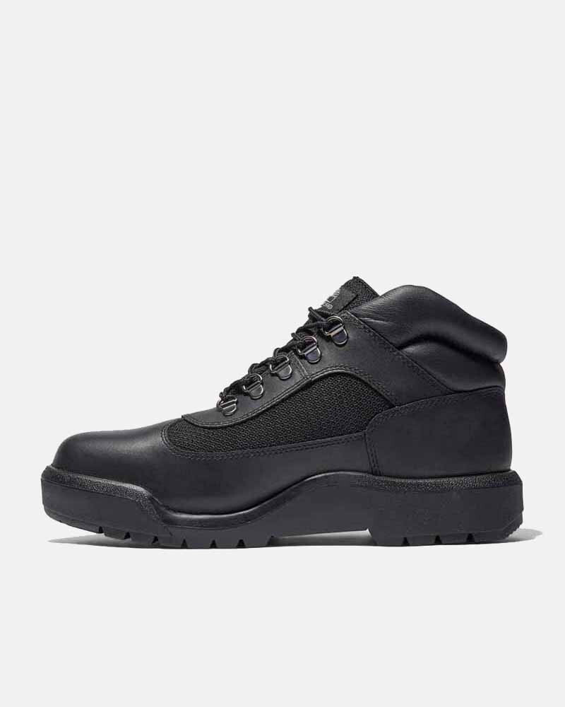 Botas Field Boot Mid Waterproof Hombre Black