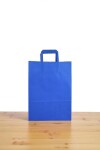 Bolsa lisa acuario 22x10x30 cm AZUL