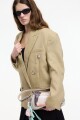 Blazer con botones Beige