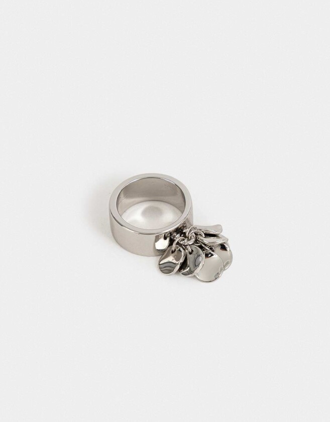 Anillos Medianos y Grandes Metal diferenciado Anillo De Metal - Plateado