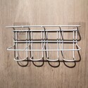 ORGANIZADOR DE METAL PARA COLGAR 26X7X14CM ORGANIZADOR DE METAL PARA COLGAR 26X7X14CM