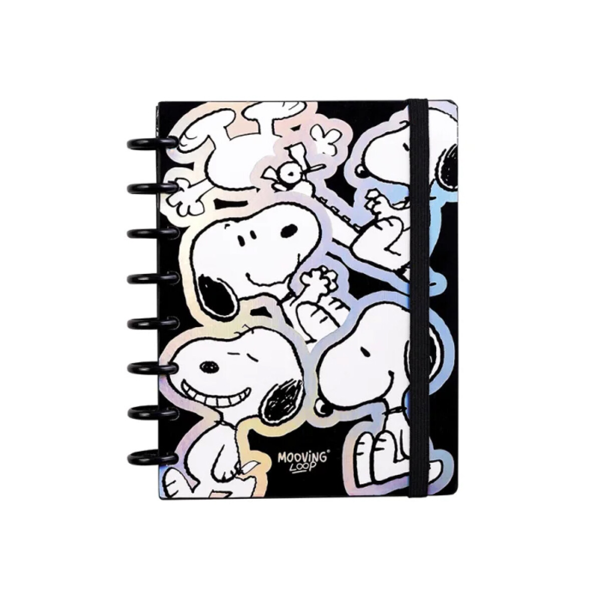 Cuaderno Mooving A5 c/ Discos - Snoopy 