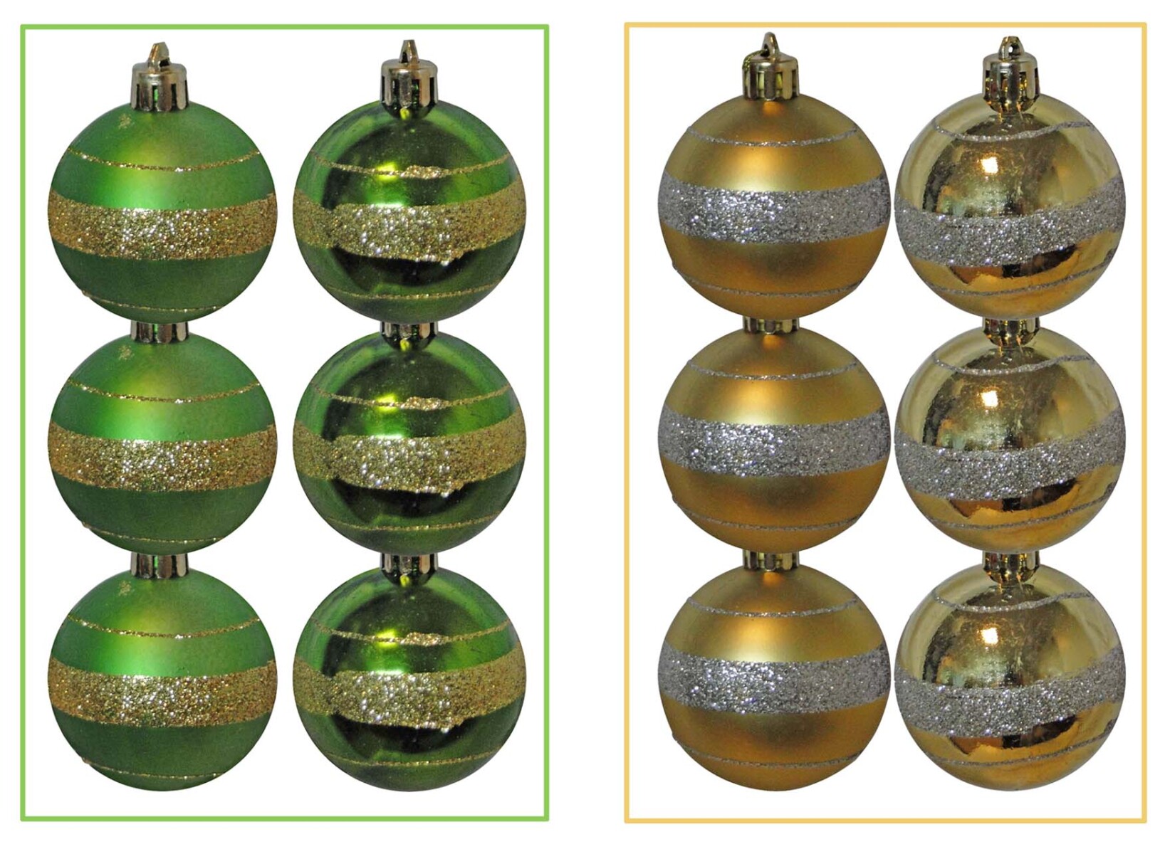 ESFERAS DECORADA X6UDS 