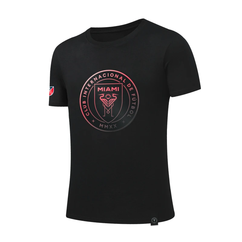 Remera Inter Miami de Niños Negro