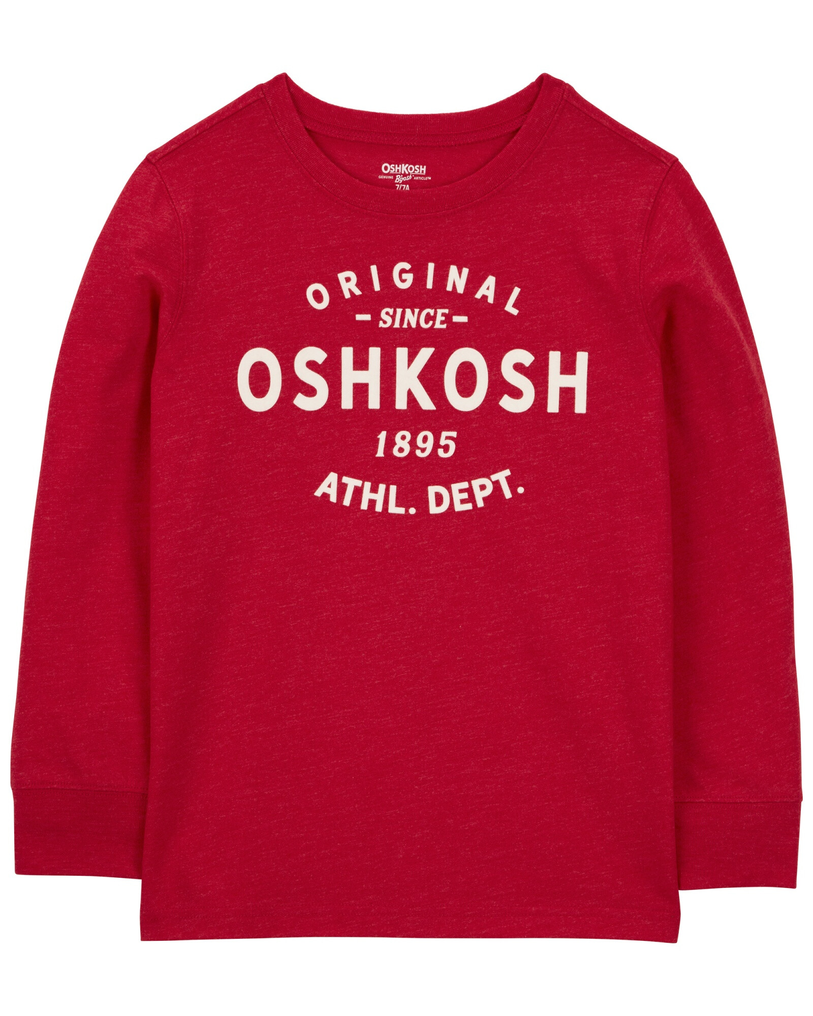 Remera de algodón, con logo, roja Remera de algodón, con logo, roja