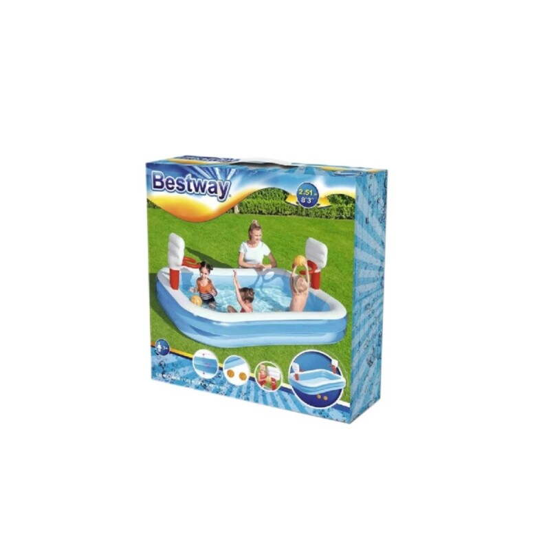 PISCINA INFLABLE INFANTIL BASQUET PISCINA INFLABLE INFANTIL BASQUET