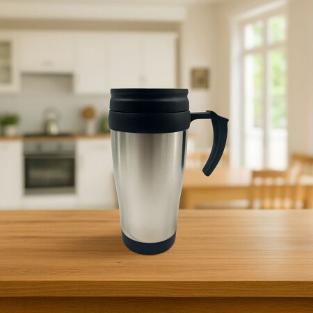 VASO TÉRMICO ALTO 450ML PLATEADO