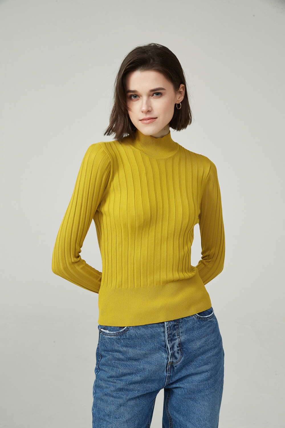 Polera Taleh Mostaza