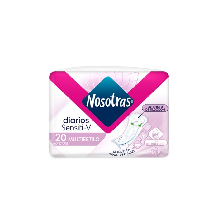 NOSOTRAS PD MULT SENSITIVE PAQ. X 20 UN. única