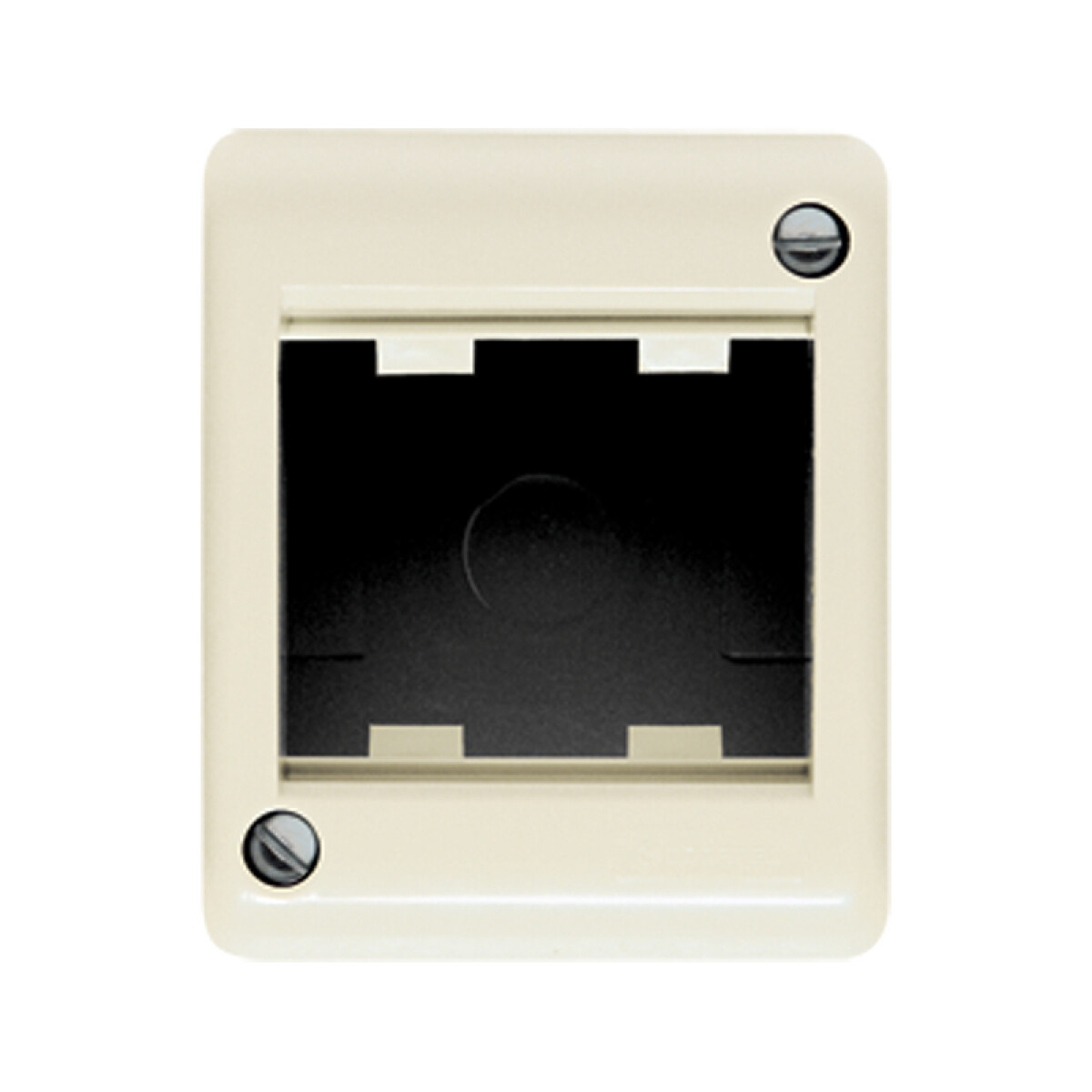 Caja exterior para 2 módulos marfil - Ave - ELE01088 