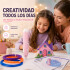 Lapicera 3D Infantil Recargable con Filamentos Rosa