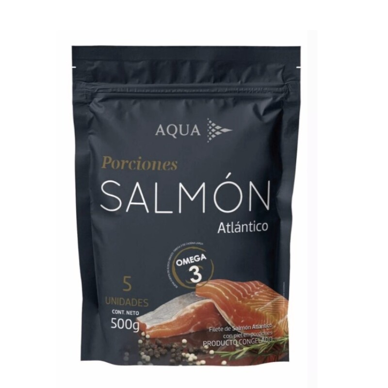 Salmón Aqua 5 unidades 500 g Salmón Aqua 5 unidades 500 g