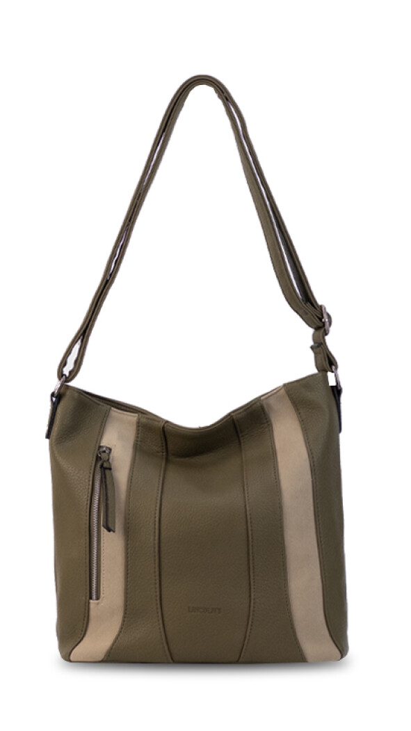 CARTERA DEBORAH VERDE MILITAR
