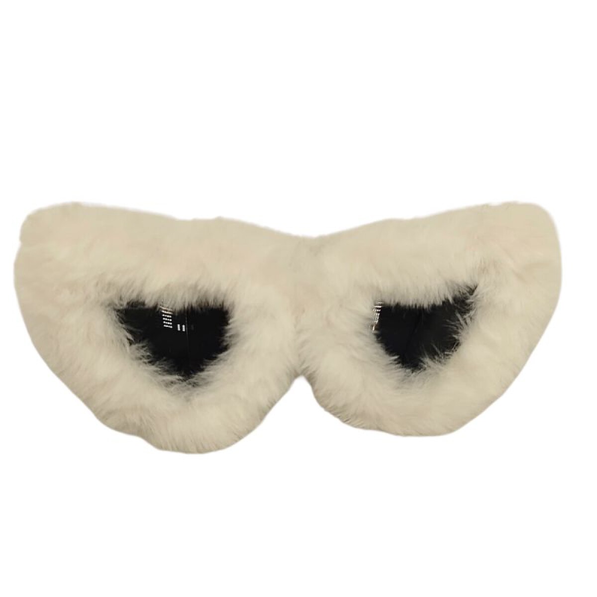 Lentes con Peluche - Blanco 