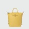 Longchamp -Mochila de cuero, le Pliage Xtra Amarillo Pastel