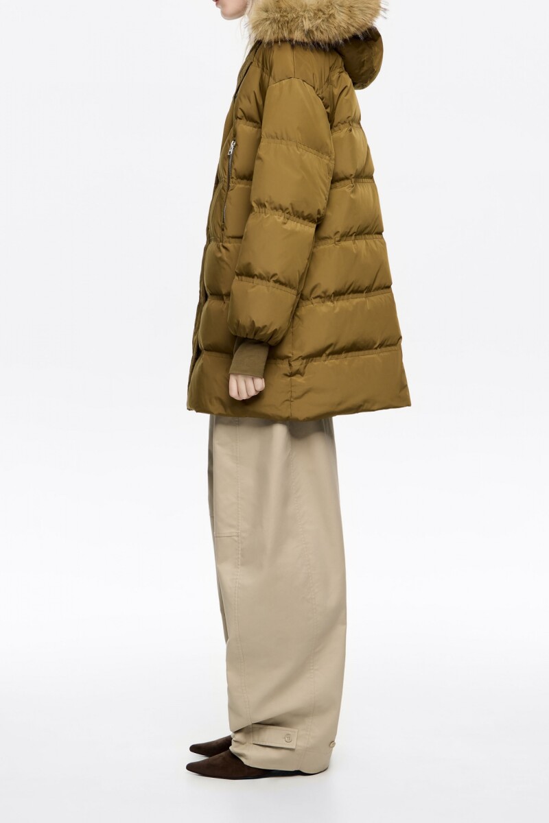 ABRIGO ACOLCHADO Verde Oliva