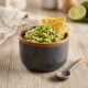 Set x2 Ramequin cerámica 9x5,5 cm GRIS OSCURO